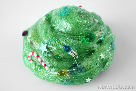 Craft for Kids: Christmas Tree Slime