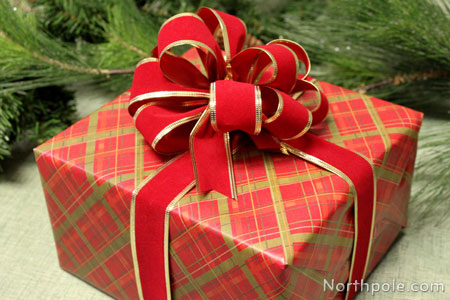 gift wrapped present